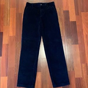 Brooks Brothers Boys Navy corduroy pants size 12.